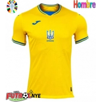 Camiseta Ucrania Primera Equipación Eurocopa 2024 manga corta